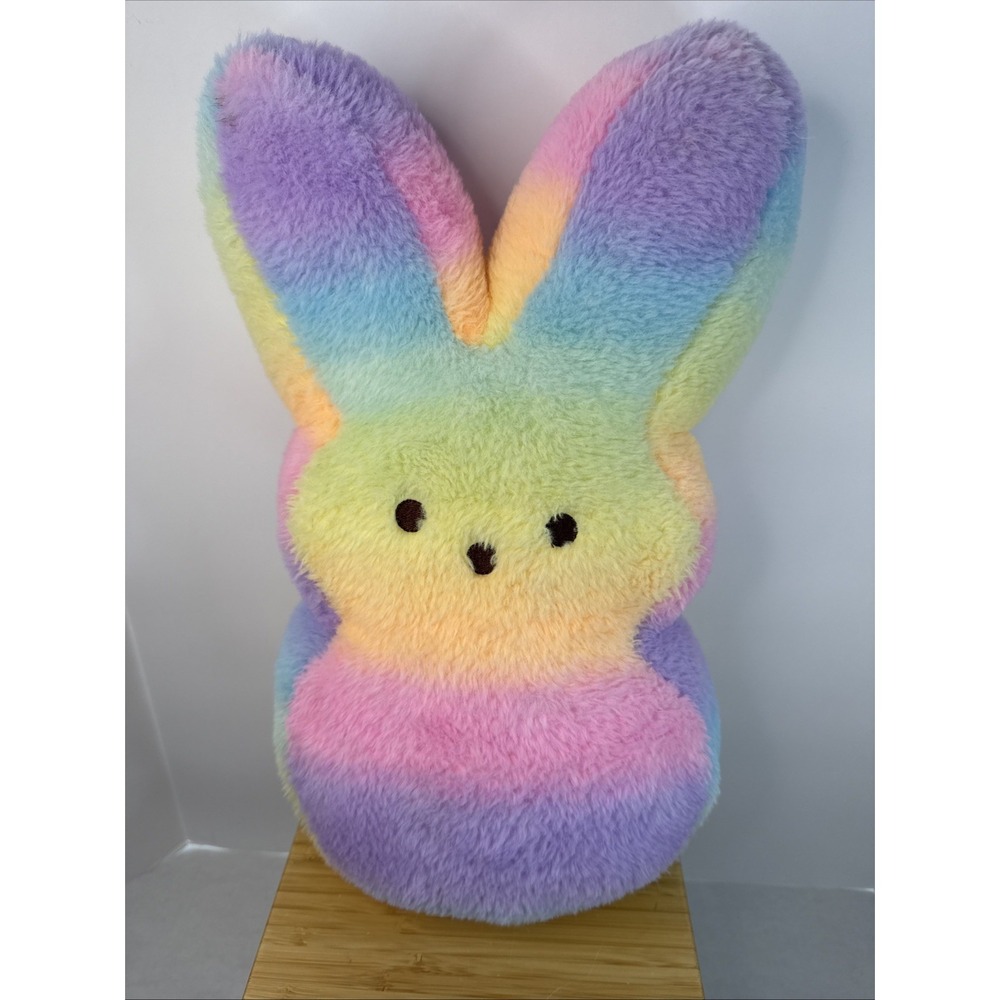 Peeps Just Born Easter Bunny‎ Rainbow Large 17" Plush 2022 Stuffed Animal